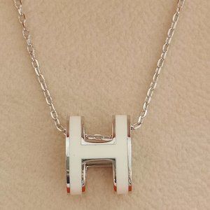 Hermes Mini Pop H Pendant Necklaces